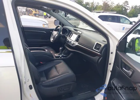 2014 Toyota Highlander Limited V6 from USA, damaged, VIN 5TDYKRFHXES022736